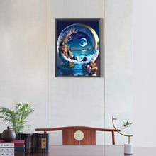 Load image into Gallery viewer, Diamond Painting - Full Round - crystal night scene (30*40CM)
