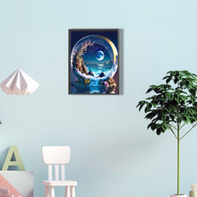 Load image into Gallery viewer, Diamond Painting - Full Round - crystal night scene (30*40CM)
