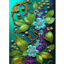 Load image into Gallery viewer, Diamond Painting - Partial Special Shaped - jewelry flower (30*40CM)

