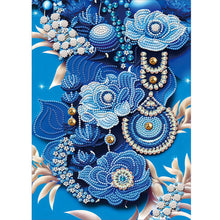 Load image into Gallery viewer, Diamond Painting - Partial Special Shaped - jewelry flower (30*40CM)
