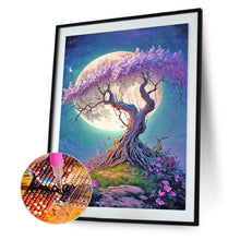 Load image into Gallery viewer, Diamond Painting - Full Round - Moonlight Tree of Life (30*40CM)
