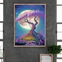 Load image into Gallery viewer, Diamond Painting - Full Round - Moonlight Tree of Life (30*40CM)
