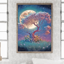 Load image into Gallery viewer, Diamond Painting - Full Round - Moonlight Tree of Life (30*40CM)
