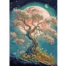 Load image into Gallery viewer, Diamond Painting - Full Round - Moonlight Tree of Life (30*40CM)
