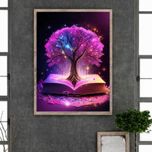 Load image into Gallery viewer, Diamond Painting - Full Round - magic book tree of life (30*40CM)
