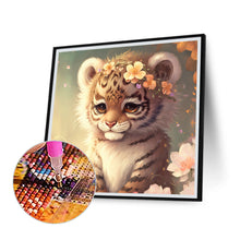 Load image into Gallery viewer, Diamond Painting - Full Round - white tiger (30*30CM)

