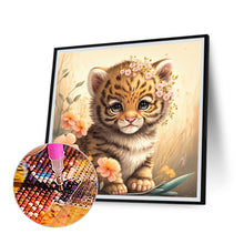 Load image into Gallery viewer, Diamond Painting - Full Round - white tiger (30*30CM)
