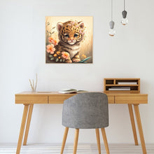 Load image into Gallery viewer, Diamond Painting - Full Round - white tiger (30*30CM)
