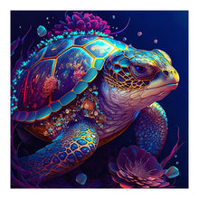 Load image into Gallery viewer, Diamond Painting - Full Round - little turtle (30*30CM)

