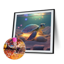 Load image into Gallery viewer, Diamond Painting - Full Round - little turtle (30*30CM)
