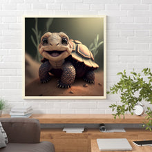 Load image into Gallery viewer, Diamond Painting - Full Round - Fluorescent little turtle (30*30CM)
