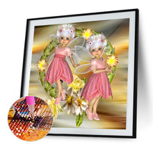 Load image into Gallery viewer, Diamond Painting - Full Round - cartoon girl (30*30CM)

