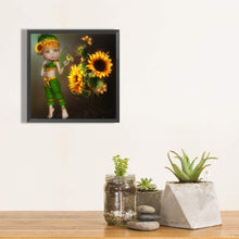 Load image into Gallery viewer, Diamond Painting - Full Round - cartoon girl (30*30CM)
