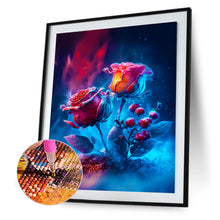 Load image into Gallery viewer, Diamond Painting - Full Round - smoke rose (30*40CM)
