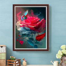Load image into Gallery viewer, Diamond Painting - Full Round - smoke rose (30*40CM)
