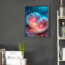 Load image into Gallery viewer, Diamond Painting - Full Round - butterfly heart (30*40CM)
