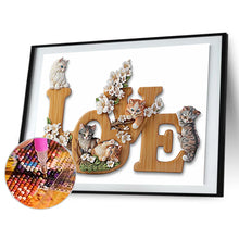 Load image into Gallery viewer, Diamond Painting - Full Round - love (40*30CM)
