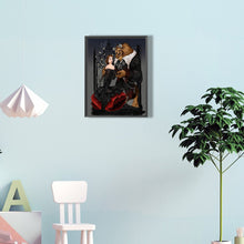 Load image into Gallery viewer, Diamond Painting - Full Round - disney princess and prince (30*40CM)
