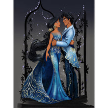 Load image into Gallery viewer, Diamond Painting - Full Round - disney princess and prince (30*40CM)
