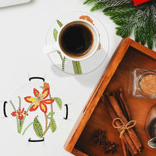Load image into Gallery viewer, 9pcs DIY Anti Slip Coasters Stackable Creative for Tabletop Protection (Flower)
