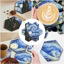 Load image into Gallery viewer, 7pcs Cup Coasters Creative DIY Anti Slip Coasters Honeycomb Shape (BD701)
