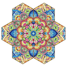 Load image into Gallery viewer, 7pcs Cup Coasters Creative DIY Anti Slip Coasters Honeycomb Shape (BD702)
