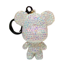 Load image into Gallery viewer, DIY Diamond Art Keychains 2.17x2.56Inch Cartoon Bear Gem Keychains for Women Bag

