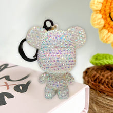Load image into Gallery viewer, DIY Diamond Art Keychains 2.17x2.56Inch Cartoon Bear Gem Keychains for Women Bag
