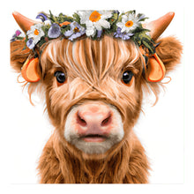 Load image into Gallery viewer, Diamond Painting - Full Round - Highland Yak (30*30CM)
