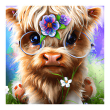 Load image into Gallery viewer, Diamond Painting - Full Round - Highland Yak (30*30CM)
