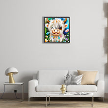 Load image into Gallery viewer, Diamond Painting - Full Round - Highland Yak (30*30CM)

