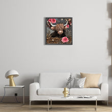 Load image into Gallery viewer, Diamond Painting - Full Round - Highland Yak (30*30CM)
