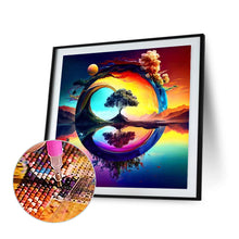 Load image into Gallery viewer, Diamond Painting - Full Round - rainbow on water (30*30CM)
