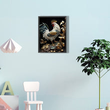 Load image into Gallery viewer, Diamond Painting - Full Round - golden rooster (30*40CM)
