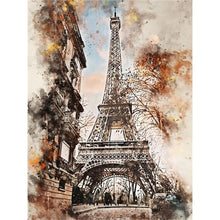 Load image into Gallery viewer, Diamond Painting - Full Round - Ink style places of interest (30*40CM)

