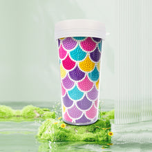 Load image into Gallery viewer, DIY Diamond Painted Water Mug Leak Proof BPA Free for Daily Carry (BZS02)
