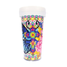 Load image into Gallery viewer, DIY Diamond Painted Water Mug Leak Proof BPA Free for Daily Carry (BZS10)
