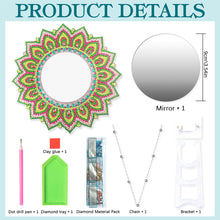Load image into Gallery viewer, DIY Compact Mirror Paint by Number Kits Hanging Flower Home Decor (Y1155)
