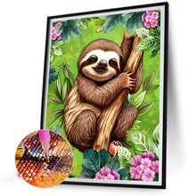 Load image into Gallery viewer, Diamond Painting - Full Round - sloth (30*40CM)
