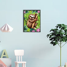 Load image into Gallery viewer, Diamond Painting - Full Round - sloth (30*40CM)
