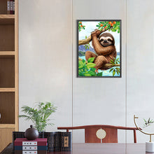 Load image into Gallery viewer, Diamond Painting - Full Round - sloth (30*40CM)
