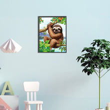 Load image into Gallery viewer, Diamond Painting - Full Round - sloth (30*40CM)
