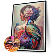 Load image into Gallery viewer, Diamond Painting - Full Round - personality girl back (30*40CM)
