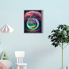 Load image into Gallery viewer, Diamond Painting - Full Round - Dream pink tree (30*40CM)
