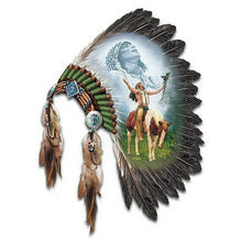 Load image into Gallery viewer, Diamond Painting - Full Round - native american headgear (30*40CM)
