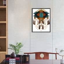 Load image into Gallery viewer, Diamond Painting - Full Round - Native American Dreamcatcher (30*40CM)
