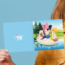 Load image into Gallery viewer, 8pcs Mickey Mouse Diamond Painting Greeting Card Includes Envelope DIY Postcards

