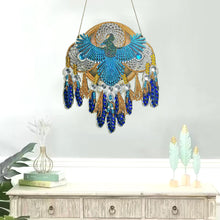Load image into Gallery viewer, DIY Dreamcatcher Crystal Diamond Pendant Hanging Ornament Wooden for Home Garden
