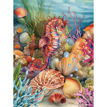 Load image into Gallery viewer, Diamond Painting - Full Round - seahorse (30*40CM)
