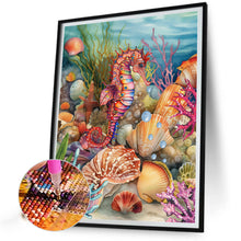 Load image into Gallery viewer, Diamond Painting - Full Round - seahorse (30*40CM)
